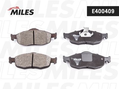 Колодки тормозные передние без датчика Miles E400409