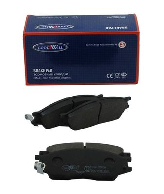 Колодки тормозные передние SANGSIN GP1156