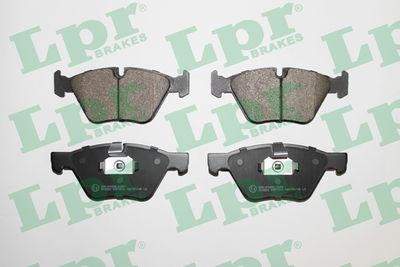 Колодки тормозные передние LPR 05P1512