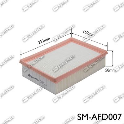 Фильтр воздушный SPEEDMATE SMAFD007