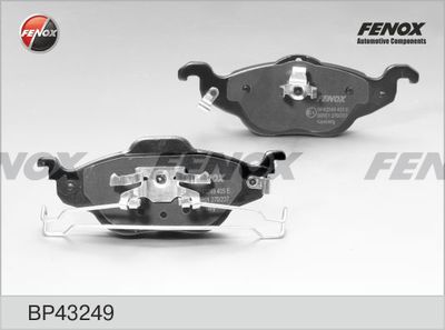 Колодки тормозные дисковые FENOX BP43249