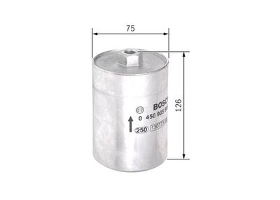 Фильтр топливный BOSCH 0450905906