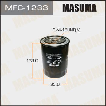 Фильтр масляный Masuma MFC1233