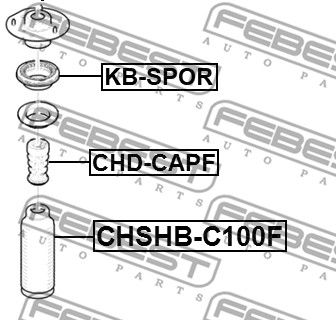 Подшипник опоры амортизатора Hyundai/Kia 546123S050FFF