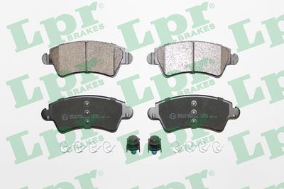 Колодки тормозные передние LPR 05P1105