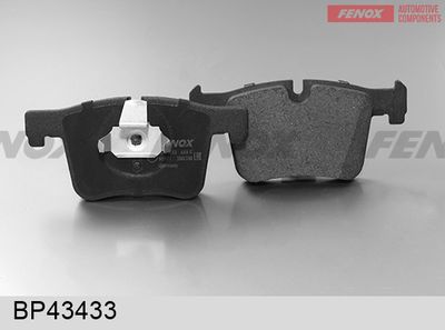 Колодки тормозные передние FENOX BP43433