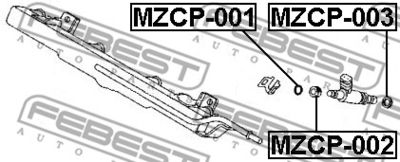 Кольцо уплотнительное MITSUBISHI MD604693