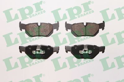 Колодки тормозные задние LPR 05P1252