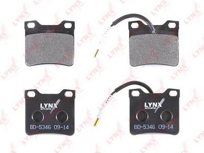 Колодки тормозные задние LYNXauto BD5346