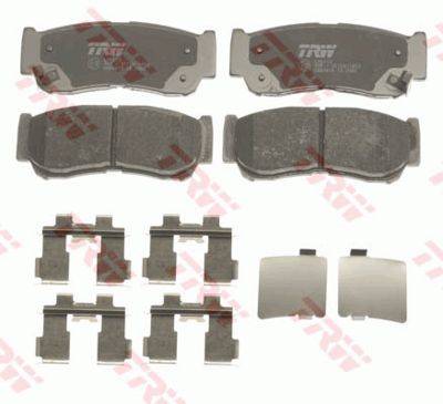 Колодки тормозные дисковые TRW GDB3419