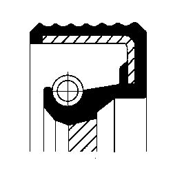 Сальник КПП CORTECO 01019289B
