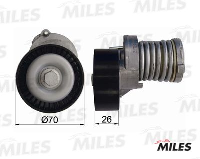 Натяжитель приводного ремня Miles AG00086
