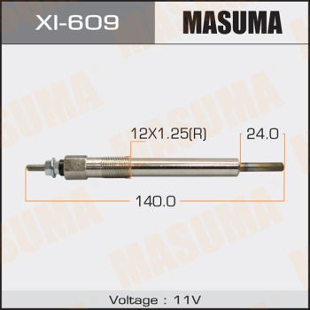 Свеча накаливания Masuma XI609