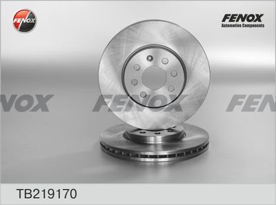 Диск тормозной FENOX TB219170