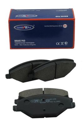 Колодки тормозные передние SANGSIN GP1595