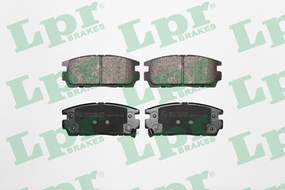 Колодки тормозные задние LPR 05P1323