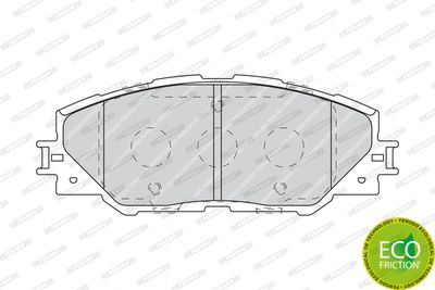 Колодки тормозные дисковые FERODO FDB4136