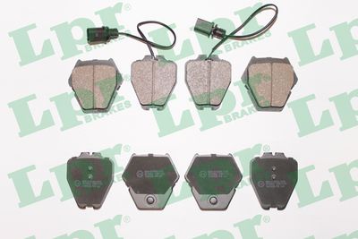 Колодки тормозные дисковые LPR 05P1121