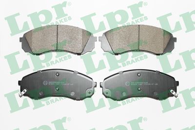 Колодки тормозные передние LPR 05P1451