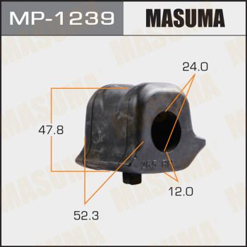 Втулка стабилизатора переднего правая Masuma MP1239