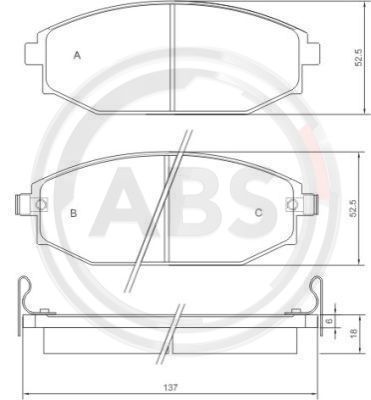 Колодки тормозные дисковые передние BOSCH 0986424727