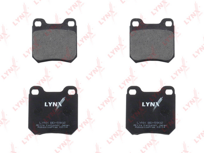 Колодки тормозные дисковые LYNXauto BD5902
