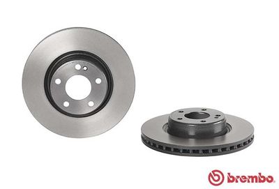 Диск тормозной передний вентилируемый BREMBO 09D52613