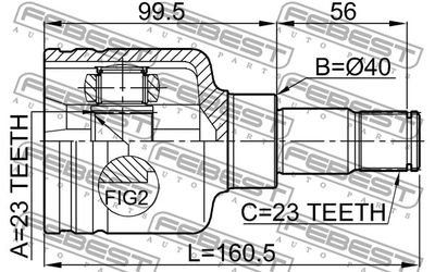 ШРУС внутренний левый PILENGA CVP1259