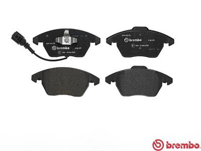 Колодки тормозные передние BREMBO P85075