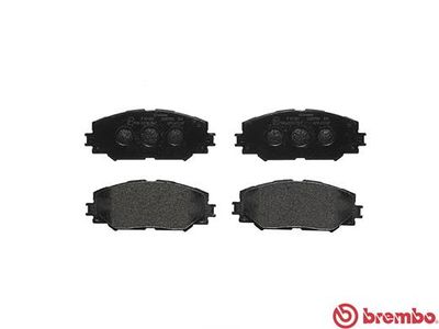 Колодки тормозные передние BREMBO P83082