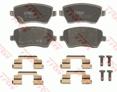 Колодки тормозные дисковые TRW GDB3396