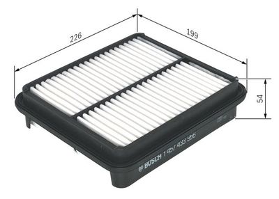 Фильтр воздушный BOSCH 1457433956