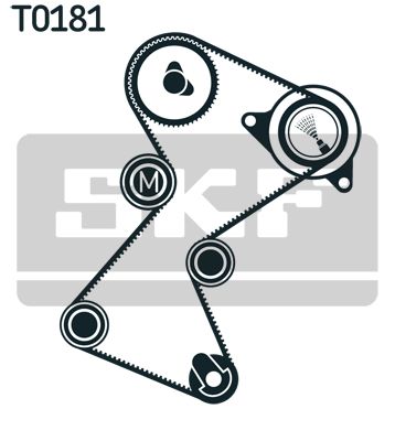 Комплект ремня ГРМ SKF VKMA06128