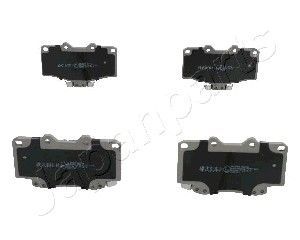 Колодки тормозные дисковые JAPANPARTS PA254AF