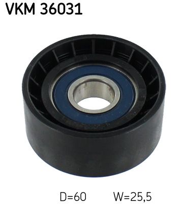 Ролик ремня приводного направляющий SKF VKM36031
