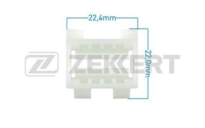 Клипса крепежная Zekkert BE1817