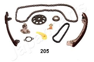 Комплект цепи привода распредвала Japan parts KDK205