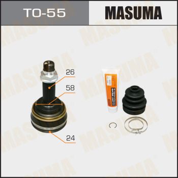 ШРУС наружный Masuma TO55