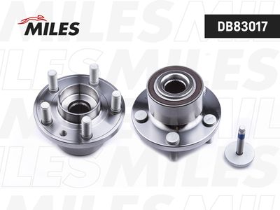 Ступица с подшипником колеса передняя Miles DB83017