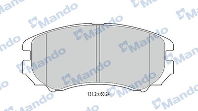 Колодки тормозные передние Mando MBF015308