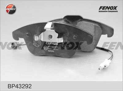 Колодки тормозные дисковые FENOX BP43292