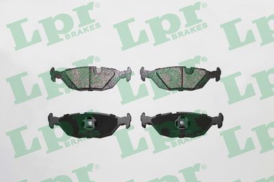 Колодки тормозные задние LPR 05P238