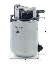 Фильтр топливный MANN-FILTER WK9054