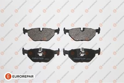 Колодки тормозные дисковые задние EUROREPAR 1617255280