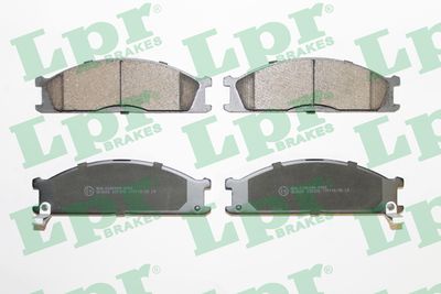 Колодки тормозные передние LPR 05P378