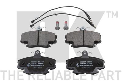 Колодки тормозные дисковые NK 229957
