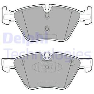 Колодки тормозные дисковые DELPHI LP1960