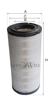 Фильтр воздушный METACO 1000138