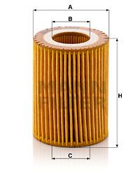 Фильтр масляный MANN-FILTER HU7003X