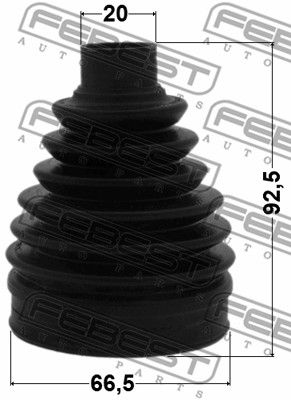 Пыльник ШРУС FEBEST 0117PACA33R